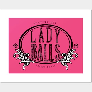 Lady Balls Forever Posters and Art